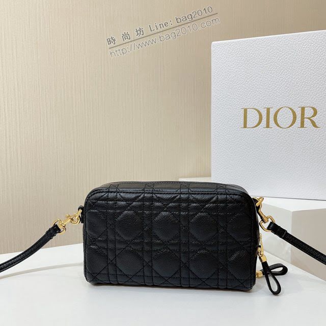Dior女包 迪奧Caro雙隔層斜挎包 Dior肩背斜挎包  dfk1869